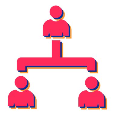 insanlar simge vektör illüstrasyonu