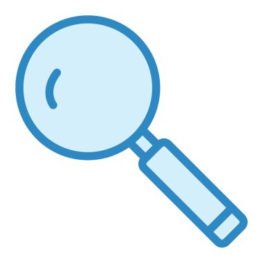 Arama simgesi vektör illüstrasyonu