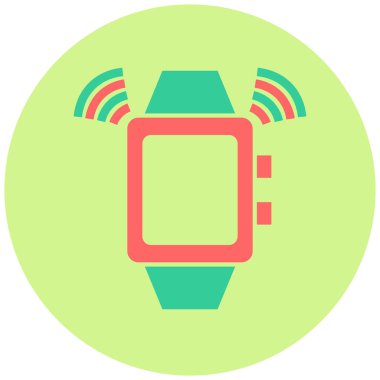 İzleyici İzleme. Web simgesi basit illüstrasyon