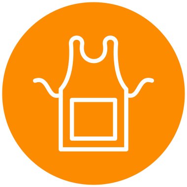 Giysi. Web simgesi basit illüstrasyon