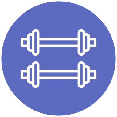 Dambıl. Web simgesi basit tasarım