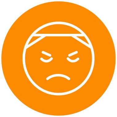 Yüz ifadeleri. Web simgesi