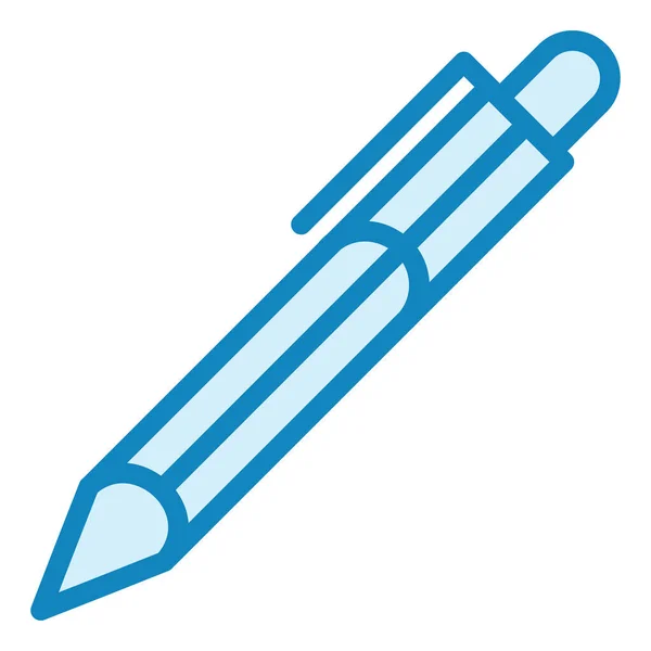 Στυλό Web Εικονίδιο Απλή Απεικόνιση — Διανυσματικό Αρχείο
