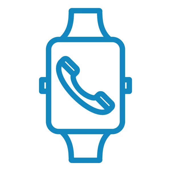 Smartwatch Watch Icon Vector Illustration — Stock Vector