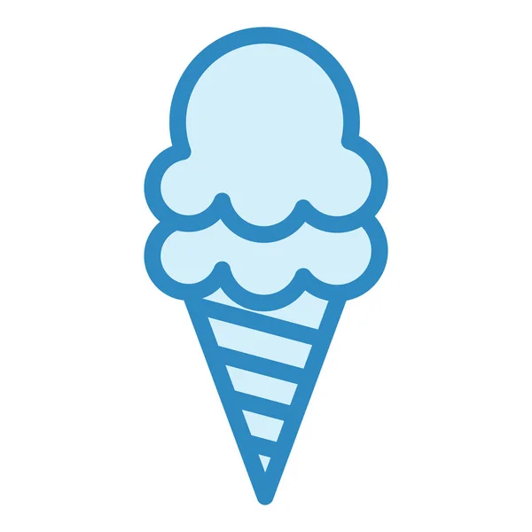 Helado Ilustración Vectorial — Vector de stock