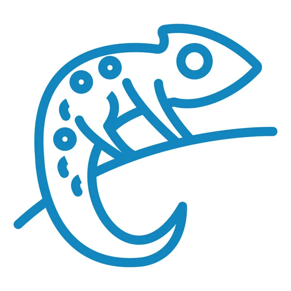 ภาพเวกเตอร ของไอคอนปลา — ภาพเวกเตอร์สต็อก
