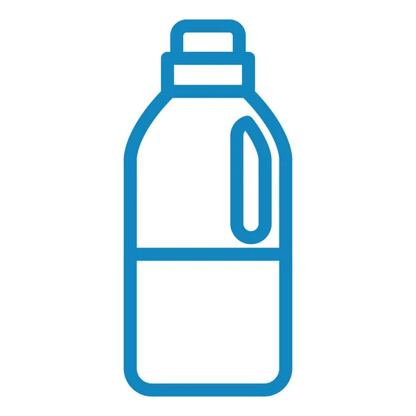 Milk Bottle Simple Design — Stock Vector