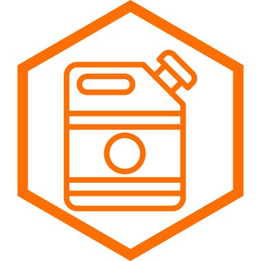 yağ pompası ikon vektör illüstrasyonu