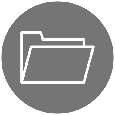 Dosya. Web simgesi basit illüstrasyon