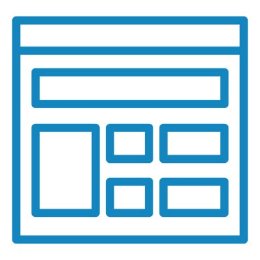 iş ve finans düz vektör simgesi.