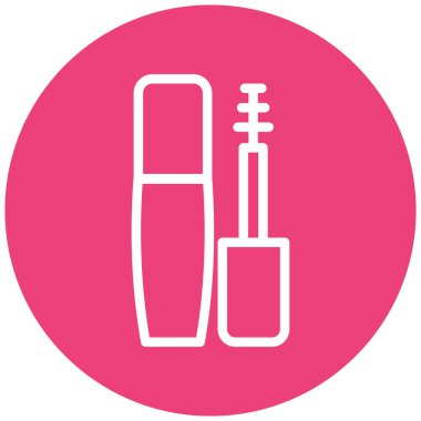 Ruj izi. Web simgesi basit illüstrasyon