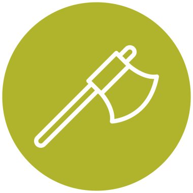 Balta. Web simgesi basit illüstrasyon