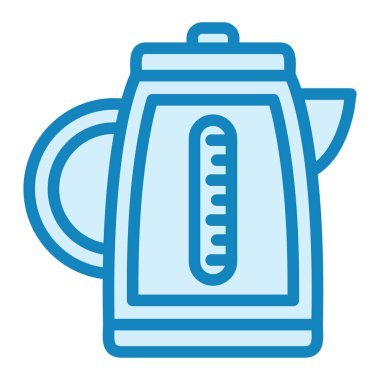 Çaydanlık. Web simgesi basit illüstrasyon 