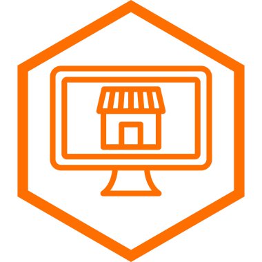 seo modern simgesinin vektör illüstrasyonu