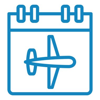 Takvim simgesi. vektör illüstrasyonu