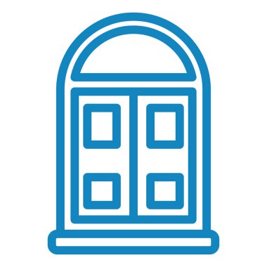 pencere simgesi vektör illüstrasyonu