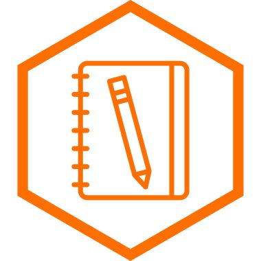 kalem simgesi vektör illüstrasyonu