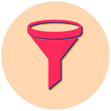 huni. Web simgesi basit illüstrasyon