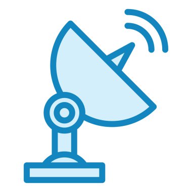 uydu anten vektör simgesi