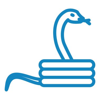 Çizgi film kuşunun vektör çizimi