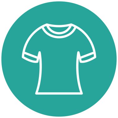 Tişört, kıyafet, şort, ceket, tişört, kıyafet, vektör illüstrasyonu