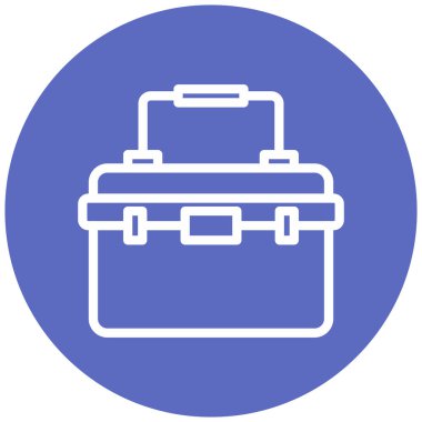 Çanta. Web simgesi basit tasarım