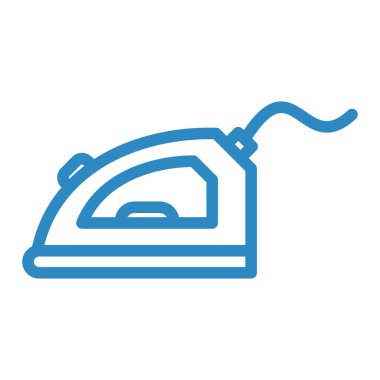 Simge vektör illüstrasyonu ütüleniyor