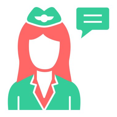 avatar. Web simgesi basit illüstrasyon