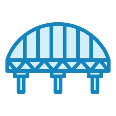 Köprü. Web simgesi basit illüstrasyon 