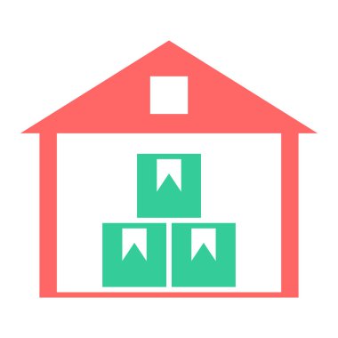 ev simgesi vektör illüstrasyonu