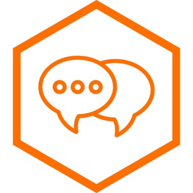 Sohbet vektör illüstrasyonu