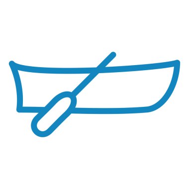 Tekne. Web simgesi basit illüstrasyon