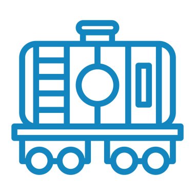 tren simgesi vektör illüstrasyonu