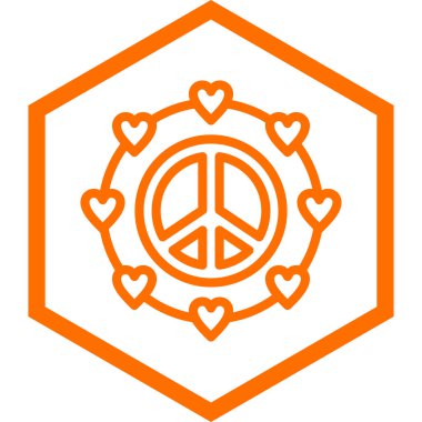 kalp simgesi modada izole edilmiş arkaplan