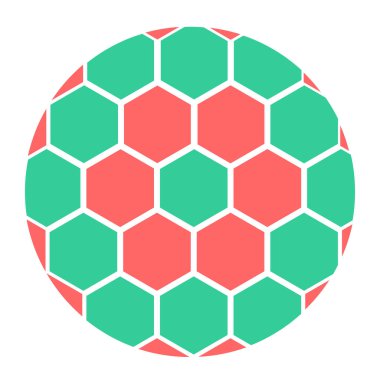 Futbol topu vektör çizim