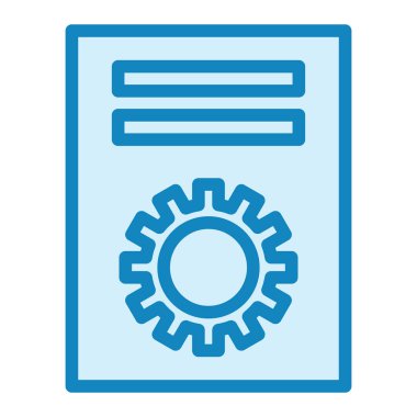 Makale Pazarlama. Web simgesi basit illüstrasyon