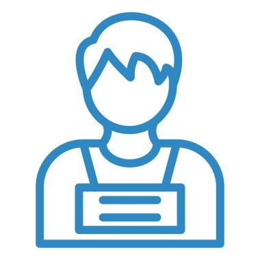 Dizüstü bilgisayarı olan kadın, vektör illüstrasyonu