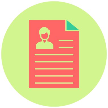 Devam et. Web simgesi basit tasarım