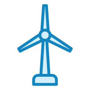 Windmill modern icon vector illustration  