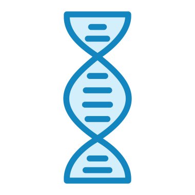 DNA simgesi vektör illüstrasyonu