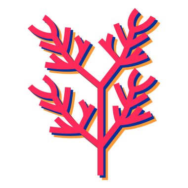 Modern bir ikon. vektör illüstrasyonu