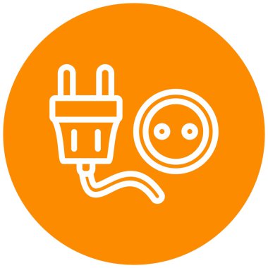 Fiş. Web simgesi basit illüstrasyon