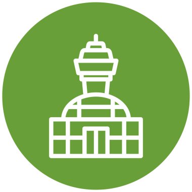 Askeri bıçak ikonu. vektör illüstrasyonu