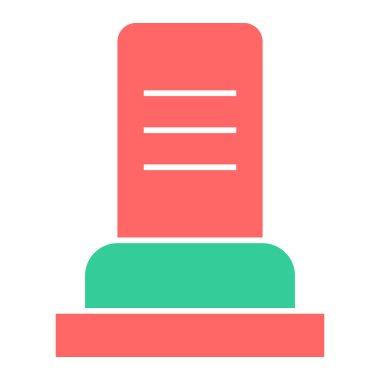 Zil. Web simgesi basit illüstrasyon