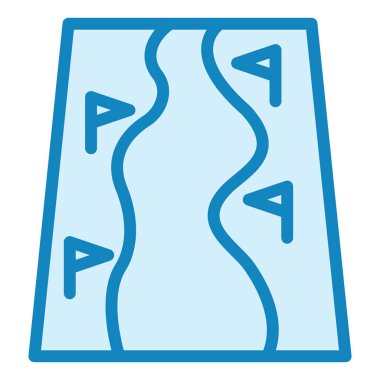 Tabii ki. Web simgesi basit illüstrasyon 