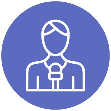 kullanıcı. Web simgesi basit illüstrasyon