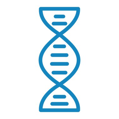 DNA simgesi vektör illüstrasyonu