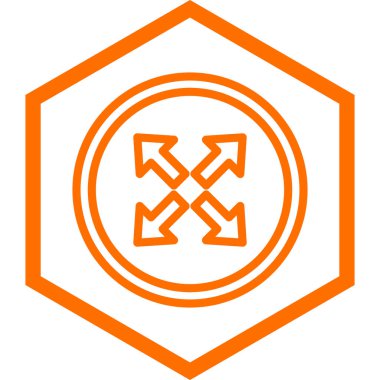 ok simgesinin vektör illüstrasyonu