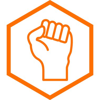 el simgesi, vektör illüstrasyonu