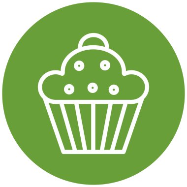 Tatlım. Web simgesi basit illüstrasyon